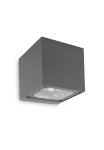 Lampa naścienna zewnętrzna GHANA 12 antracyt - LED COB 2x6W 3000K 775lm 100-240V IP54 35°-35° - HOFF LIGHT