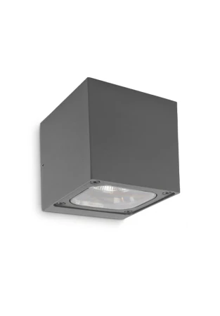 Lampa naścienna zewnętrzna GHANA 12 antracyt - LED COB 2x6W 3000K 775lm 100-240V IP54 35°-35° - HOFF LIGHT