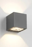 Lampa naścienna zewnętrzna GHANA 12 antracyt - LED COB 2x6W 3000K 775lm 100-240V IP54 35°-35° - HOFF LIGHT