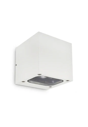 Lampa naścienna zewnętrzna GHANA 12 biała - LED COB 2x6W 3000K 775lm 100-240V IP54 35°-35° - HOFF LIGHT