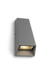 Lampa naścienna zewnętrzna ZAMBIA UP-DOWN antracyt - LED HP 2x3W 3000K 350lm 100-240V IP54 40°-85° - HOFF LIGHT