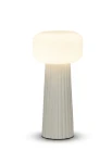 Lampa stołowa FARO biała - 20W E27 LED 220-240V IP20 - MANTRA