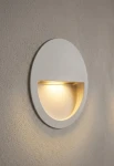 Lampa wpuszczana ścienna ATHENS ROUND 3 Gen.2 biała - LED SMD 3W 2200-2700-3200-4000K 165-175-185-200lm 100-240V IP65 50°- HOFF LIGHT