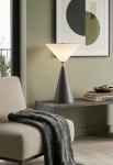 Lampa stołowa ICONES TIC300-0522 mangan-nikiel satynowany - 3xLED 8W E27-220V IP20 - TATO