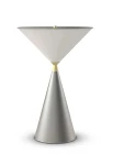 Lampa stołowa ICONES TIC300-0513 nikiel satynowany-mosiądz satynowany - 3xLED 8W E27-220V IP20 - TATO