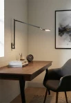 Lampa naścienna JACKIE black - LED 10W 3000K 706lm 220-240V AC IP40 dimmable (Step DIM) - PANZERI - aranżacja
