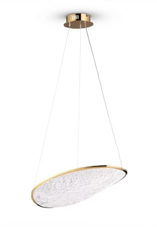 Lampa wisząca wewnętrzna EMPIRE złota - 17W LED 3000K 789lm 220-240V AC IP20