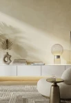 Lampa stołowa wewnętrzna JOTTO Ø25 stal szczotkowana - 2x10W LED GX53 220-240V AC IP20 DIMM - MILOOX - aranżacja