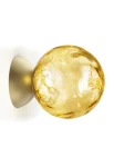 Kinkiet wewnętrzny MURANÉ Ø15 champagne-bronze glass - LED 4W 2700K 167lm 220-240V AC ON-OFF IP20 - PANZERI