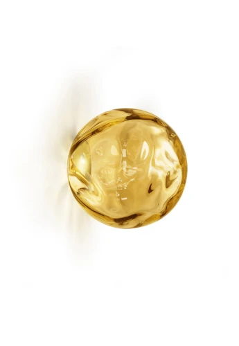 Kinkiet sufitowo-ścienny wewnętrzny nadbudowany MURANÉ Ø10 champagne-caramel glass - LED, 4W, 2700K, CRI>90, 24V DC ON-OFF, IP20 - PANZERI