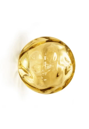 Kinkiet sufitowo-ścienny wewnętrzny MURANÉ Ø15 champagne-caramel glass - LED 4W 2700K 167lm 24V DC ON-OFF IP20 - PANZERI
