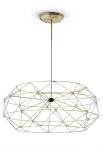 Lampa wisząca wewnętrzna EUCLIDE 920 złota - LED 92W 3000K 7922lm 24V IP20 ON-OFF - URBAN LIGHTING