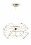 Lampa wisząca wewnętrzna EUCLIDE 700 złota - LED 62W 2700K 4805lm 24V IP20 ON-OFF - URBAN LIGHTING