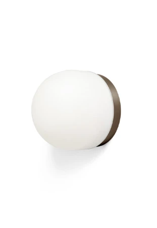 Lampa ścienna wewnętrzna DOMU brązowo-biała - 10W LED GX53 220-240V AC IP20 - MILOOX
