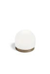 Lampa stołowa wewnętrzna DOMU Ø15 brązowo-biała - 10W LED GX53 220-240V AC IP20 - MILOOX