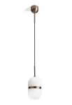 Lampa wisząca wewnętrzna DOMU Ø15 brązowo-biała - 2x10W LED GX53 220-240V AC IP20 - MILOOX