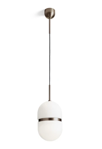 Lampa wisząca wewnętrzna DOMU Ø20 brązowo-biała - 2x10W LED GX53 220-240V AC IP20 - MILOOX