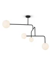Lampa wisząca wewnętrzna CONSTELLATION ⌀110 - G9 LED IP20 czarna - ALMA LIGHT