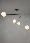 Lampa wisząca wewnętrzna CONSTELLATION ⌀110 - G9 LED IP20 czarna - ALMA LIGHT