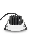 Oprawa oświetleniowa sufitowa wpuszczana VIETNAM biała - LED COB 8W 2700K 640lm 200mA IP65 34° - HOFF LIGHT