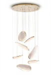 Lampa wisząca wewnętrzna EMPIRE złota - 121W LED 3000K 5615lm 220-240V AC IP20