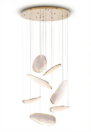 Lampa wisząca wewnętrzna EMPIRE złota - 121W LED 3000K 5615lm 220-240V AC IP20