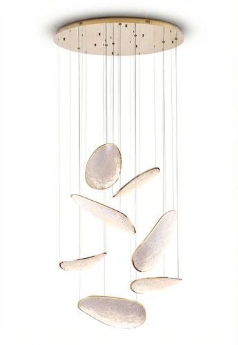 Lampa wisząca wewnętrzna EMPIRE złota - 121W LED 3000K 5615lm 220-240V AC IP20