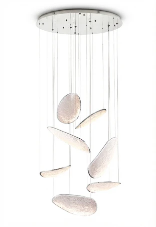 Lampa wisząca wewnętrzna EMPIRE chrom - 121W LED 3000K 5615lm 220-240V AC IP20