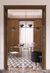 Lampa wisząca LBB01 czarna - 4xE27 4x60W 110-240V IP20 - NEMO - aranżacja