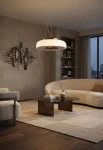 Lampa wisząca CHET-B Ø26 brązowa - 18W 2251 5W 491lm 2700K 230V IP20 - MARTINELLI LUCE - aranżacja