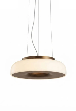 Lampa wisząca CHET-B Ø52 brązowa - 35W 3850lm 9W 1224lm 2700K 230V IP20 - MARTINELLI LUCE