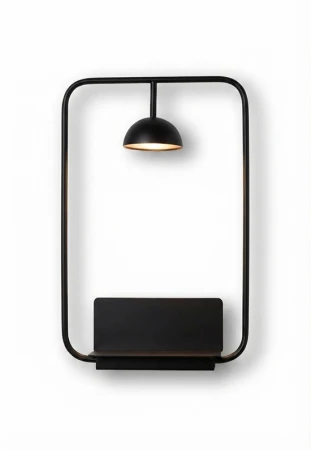 Lampa ścienna wewnętrzna CUPOLINA - LED 6,2W 2700K CRI>90 350mA 100V-240V 725lm IP20 black matt - ESTILUZ 