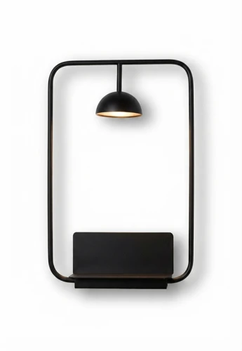 Lampa ścienna wewnętrzna CUPOLINA - LED 6,2W 2700K CRI>90 350mA 100V-240V 725lm IP20 black matt - ESTILUZ