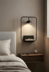 Lampa ścienna wewnętrzna CUPOLINA - LED 6,2W 2700K CRI>90 350mA 100V-240V 725lm IP20 black matt - ESTILUZ