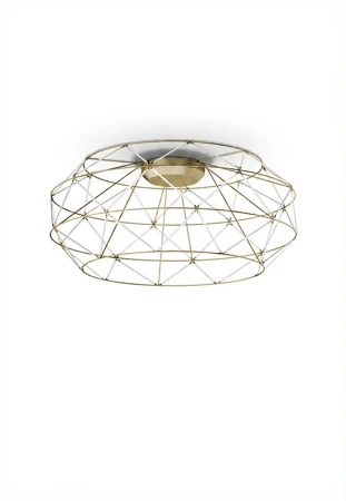 Lampa sufitowa wewnętrzna EUCLIDE 920 złota - LED 92W 2700K 7130lm 24V IP20 ON-OFF - URBAN LIGHTING