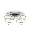 Lampa sufitowa wewnętrzna EUCLIDE 920 czarna - LED 92W 3000K 7922lm 24V IP20 ON-OFF - URBAN LIGHTING