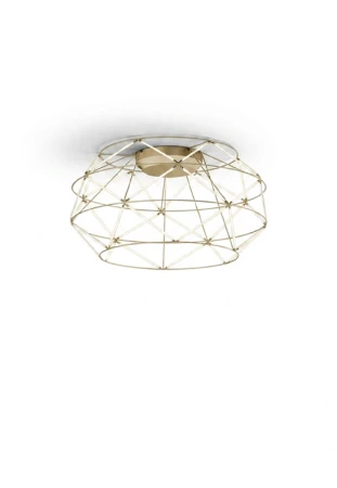 Lampa sufitowa wewnętrzna EUCLIDE 700 złota - LED 62W 2700K 4805lm 24V IP20 ON-OFF - URBAN LIGHTING