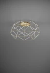 Lampa sufitowa wewnętrzna EUCLIDE 700 złota - LED 62W 2700K 4805lm 24V IP20 ON-OFF - URBAN LIGHTING
