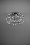 Lampa sufitowa wewnętrzna EUCLIDE 700 matowy czarny - LED 62W 2700K 4805lm 24V IP20 ON-OFF - URBAN LIGHTING