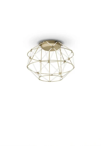 Lampa sufitowa wewnętrzna EUCLIDE 560 złota - LED 62W 2700K 4593lm 24V IP20 ON-OFF - URBAN LIGHTING