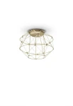 Lampa sufitowa wewnętrzna EUCLIDE 560 złota - LED 62W 3000K 5104lm 24V IP20 ON-OFF - URBAN LIGHTING