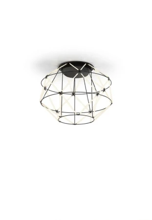 Lampa sufitowa wewnętrzna EUCLIDE 560 matowy czarny - LED 62W 2700K 4593lm 24V IP20 ON-OFF - URBAN LIGHTING