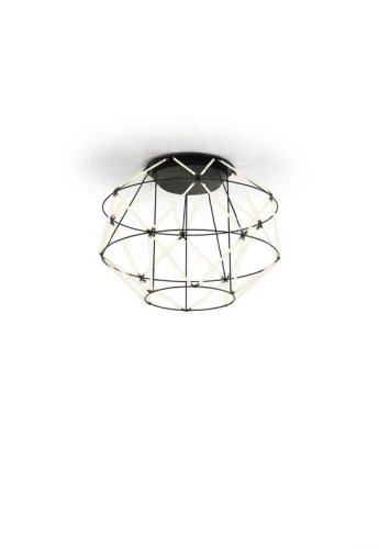Lampa sufitowa wewnętrzna EUCLIDE 560 matowy czarny - LED 62W 2700K 4593lm 24V IP20 ON-OFF - URBAN LIGHTING