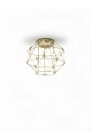 Lampa sufitowa wewnętrzna EUCLIDE 350 złota - LED 44W 2700K 2945lm 24V IP20 ON-OFF - URBAN LIGHTING