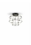 Lampa sufitowa wewnętrzna EUCLIDE 350 matowy czarny - LED 44W 2700K 2945lm 24V IP20 ON-OFF - URBAN LIGHTING