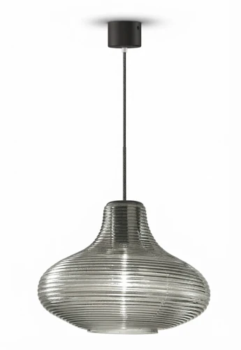 Lampa wisząca wewnętrzna EMMA black-steel - LED E27 57W 2700K 1050lm 220-240V AC IP20 - PANZERI