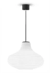 Lampa wisząca wewnętrzna EMMA black-white - LED E27 57W 2700K 1050lm 220-240V AC IP20 - PANZERI