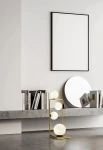 Lampa stołowa wewnętrzna BUBLE szczotkowany złoty - 4x10W LED G9 220-240V AC IP20 - MILOOX - aranżacja