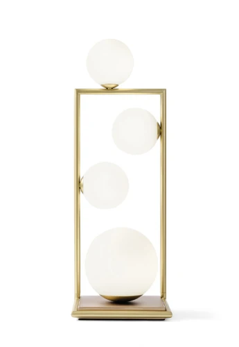 Lampa stołowa wewnętrzna BUBLE szczotkowany złoty - 4x10W LED G9 220-240V AC IP20 - MILOOX
