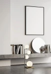 Lampa stołowa wewnętrzna BUBLE stal szczotkowana - 4x10W LED G9 220-240V AC IP20 - MILOOX - aranżacja